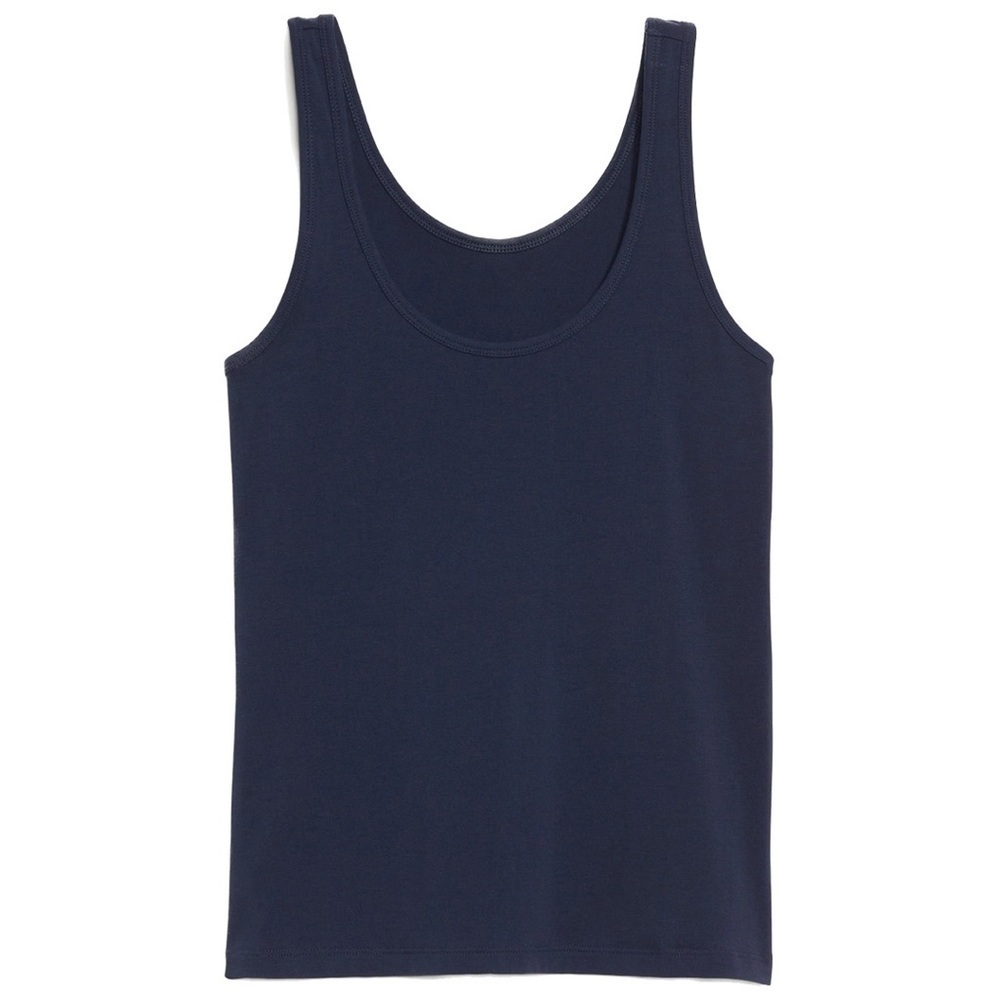 Old Navy 3X & 4X Navy Blue First-Layer Tank Top 1A07.3 - Picture 3 of 4